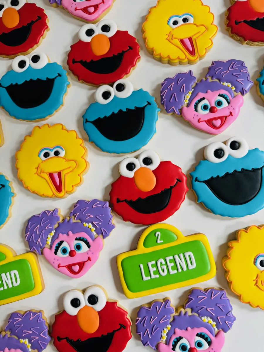 sesame street cookies